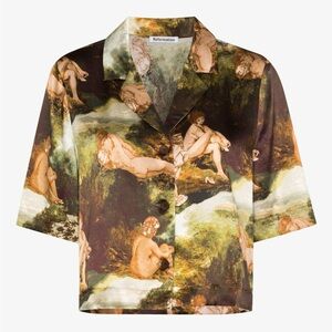 Reformation Hanson Silk Top